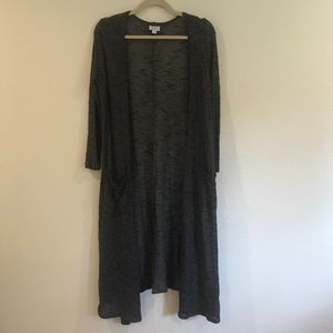 LuLaRoe “Sarah” Duster, Grey size Small